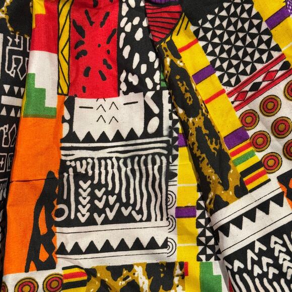 NWT Skirt Boho Hippie Colorful Patchwork Festival Maximalist Retro Maxi One Size - Picture 5 of 7